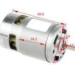 Hobi Mekatronik RS775 Dc Spindle Motor RULMANLI(24V 6000RPM)