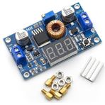 Hobi Mekatronik XL4015 5A Dijital Ekranlı Dc-Dc Ayarlanabilir Voltaj Düşürücü Voltmetre - Renkli - 1 Adet