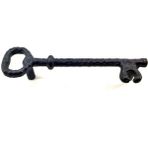 Hobi Mobilya Tasarımı Için 128MM Antika Oksit Pirinç Anahtar Tipi Kulp - - - Renkli