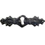 Hobi Mobilya Tasarımı Için 28X104MM Retro Oksit Pirinç Anahtar Ağızlığı - Renkli