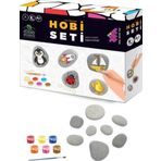 HOBİ SETİ Taş Boyama 3+ Yaş 1+ Oyuncu