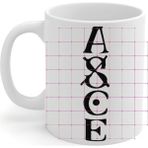 Hobi Shop Anime One Piece Ace Font Baskılı Kupa Bardak