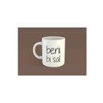 Hobi Shop Beni Bi Sal Baskılı Beyaz Kupa Bardak
