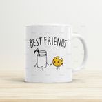 Hobi Shop Best Friends Süt Kurabiye Kupa Bardak