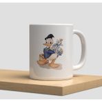 Hobi Shop Beyaz Kupa Bardak A82 - Çay Kahve Yağmur Bulut Mavi Kardeşlik Arkadaşlık Dostluk Sevgi Aşk - 300 cc