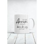 Hobi Shop Bir Tek Annem Olsun Bana Birşey Olmaz Anneler Günü Tasarım Kupa Bardak