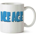 Hobi Shop Buz Devri Ice Age Beyaz Porselen Kupa Bardak