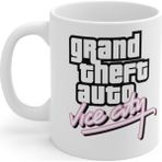 Hobi Shop Gta Vice City Baskılı Kupa Bardak
