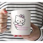 Hobi Shop Hello Kitty Bugün Sıfır Kere Mutlu Oldum Beyaz Kupa Bardak