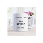 Hobi Shop Kişiler Arası Uyumluluk Sayı Sekans Kişiye Özel Kupa Bardak