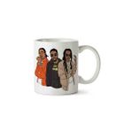 Hobi Shop Migos 2 Porselen Beyaz Kupa Bardak