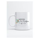 Hobi Shop Mood En Sevdiğim Saatler Baskı Porselen Kupa Bardak