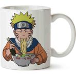 Hobi Shop Naruto Uzumaki Ichiraku Ramen Noodles Beyaz Porselen Kupa Bardak