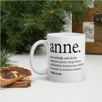 Hobi Shop Seramik Anne Yazılı Baskılı Kupa Bardak