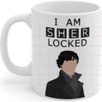 Hobi Shop Sherlock Holmes Sherlocked Baskılı Kupa Bardak