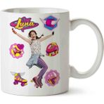 Hobi Shop Soy Luna Genç Kız Paten Beyaz Porselen Kupa Bardak