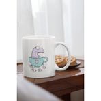 Hobi Shop Tea-Rex Baskılı Porselen Kupa Bardak