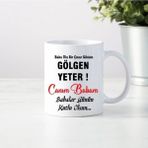 Hobi Shop Ulu Bir Çınar Gibisin Gölgen Yeter Baba Yazılı Beyaz Kupa Bardak