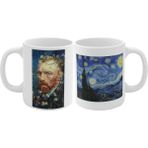 Hobi Shop Vincent Van Gogh Yıldızlı Gece Baskılı Kupa Bardak