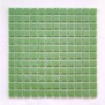 Hobi ve Sanatsal Çalışmalar Için Cam Mozaik. Mozaik ÖLÇÜLERI:25X25MM. File Karo Ölçüsü: 31,5X31,5CM. ( 1 File Karo Fiyatıdır ) - Mint Yeşili