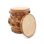 hobi24 Ahşap Kütük ( Bardak Altlığı) - 5/6 Cm - 6 Adet