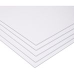 Hobi24 Beyaz Fotoblok 5Mm 50 x 70 cm 5'li Paket Köpüklü Maket Kartonu Renkli Sanat Projeleri İçin - 49 x 70 cm