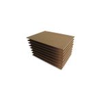 Hobialem 10 Adet Duralit 35x50 Cm Mdf 3 mm Ahşap Levha Resim Altlığı - Renkli