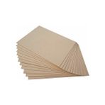 Hobialem 20 Adet Duralit 35x50 Cm Mdf 3 mm Ahşap Levha Resim Altlığı - Renkli