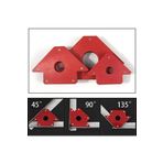 Hobialem 3'Lü Set, Manyetik Açılı Kaynak Tutucu Mıknatıs, Manyetik Gönye, Kaynak Gönyesi, 25Lbs-50Lbs-75Lbs