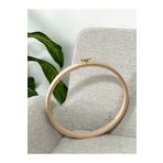 Hobianna Nurge Vidalı Ahşap Kasnak No:7 (çap:28cm - Kalınlık:16mm)