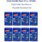 Hobibahçem Çınar Lavabo Açıcı 40 gr x 12 Adet – Güçlü Gider Açıcı Boru ve Tıkanıklık Temizleyici Set - Renkli