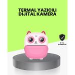 Hobibahçem Mey Ithalat® Termal Baskı Özellikli Çocuk Kamerası 1080P Video Destekli - Renkli