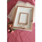 Hobicehayaller 25X35 Cm I?Simli Fotoğraf Bölümlü Anı Çerçevesi! Yeni Moda Gül Kutuları! Söz Çiçeği Tasarımı!