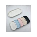 HobiCraft Market Bohem Tepsi Silikon Kalıbı - 17.5 cm x 7 cm | Dekoratif Beton, Alçı, Epoksi, Reçine Kalıp