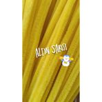 hobidaşım Şönil Altın sarısı Renk 30 cm 20 li 1 Paket Tüylü Tel Peluş Tel 30 cm Elişi Okul Projeler
