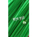 hobidaşım Şönil Meyve Yeşili 30 cm 20 li 1 Paket Yeşil Renkli Tüylü Tel Peluş Tel 30 cm Elişi Okul Projeler