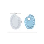 HOBİFLEX EPOKSİ REÇİNE SİLİKON KALIP İTHAL RESİM PALETİ SİLİKON KALIP HB60215-0022