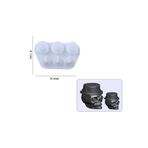 HOBİFLEX EPOKSİ REÇİNE SİLİKON KALIP İTHAL ŞAPKALI KURU KAFA BİLEKLİK OBJE SİLİKON KALIP HB3021-0043