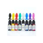 HOBİFLEX EPOKSİ REÇİNE SIVI PİGMENT BOYA TRANSPARAN SET 8 RENK 20 ML (160 ml)