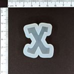 Hobiflex Epoksi Reçine x Harfi Silikon Kalıp HB2010-GF0102