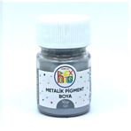 Hobiflex Reçine Metalik Sedefli Pigment 10 gr Gri Epoksi Toz Boya