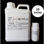 Hobiflex Rtv 2 Kalıp Silikonu 1. Sınıf Kalite Sıvı Silikon 5 kg 10 Shore Yarı Şeffaf Renk