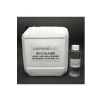 HOBİFLEX Rtv 2 Kalıp Silikonu 1. Sınıf Yumuşak Sıvı Silikon 2,5 Kg 10 Shore Yarı Şeffaf Renk Premıum Kalite