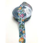 Hobigram Balık Desenli Grogren Kurdele 2,5 cm - 16112020199