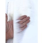 Hobigram Beyaz Suni Kürk Yapay Peluş Şerit En 4 cm