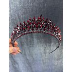 Hobigram Bordo Eda Model Üç Boyutlu Gelin Ve Kına Tacı