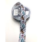 Hobigram Deniz Kızı Desenli Grogren Kurdele 2,5 cm - 12150102253