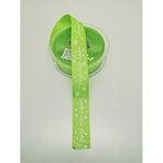 Hobigram Fıstık Yeşili Happy New Year Grogren Kurdele 2,5 cm 2 Metre