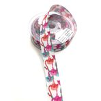 Hobigram Flamingo Desenli Grogren Kurdele 2,5 cm - 16112020183