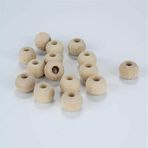 Hobigram Ham Ahşap Boncuk 22 Mm 1 Paket 100 Gram